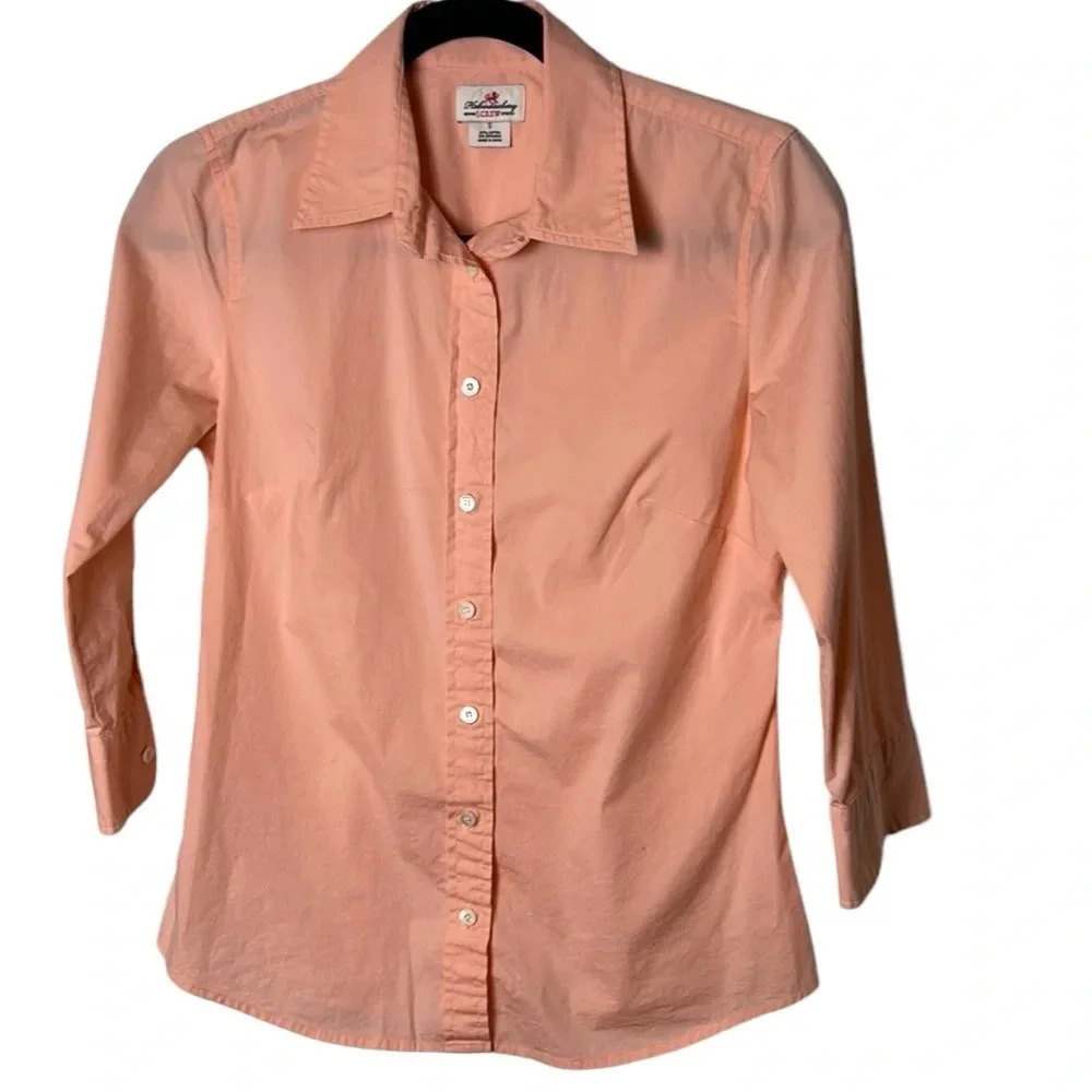 J,Crew cotton blouse,shirt,sz S, EC, office,minimalist,lagenlook,sustainable - Picture 2 of 16